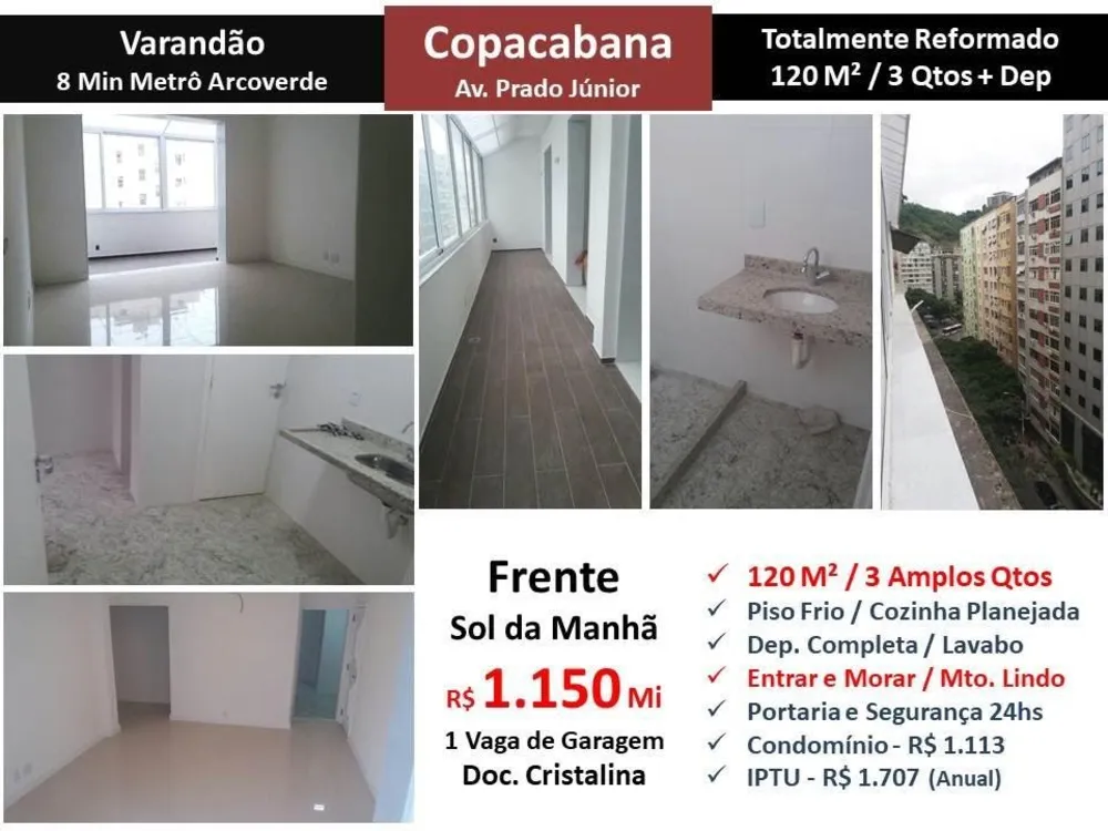 Apartamento, 3 quartos, 120 m² - Foto 1