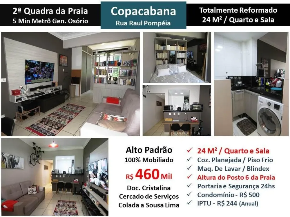 Apartamento, 1 quarto, 24 m² - Foto 1