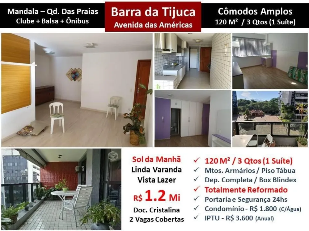 Apartamento, 3 quartos, 120 m² - Foto 1