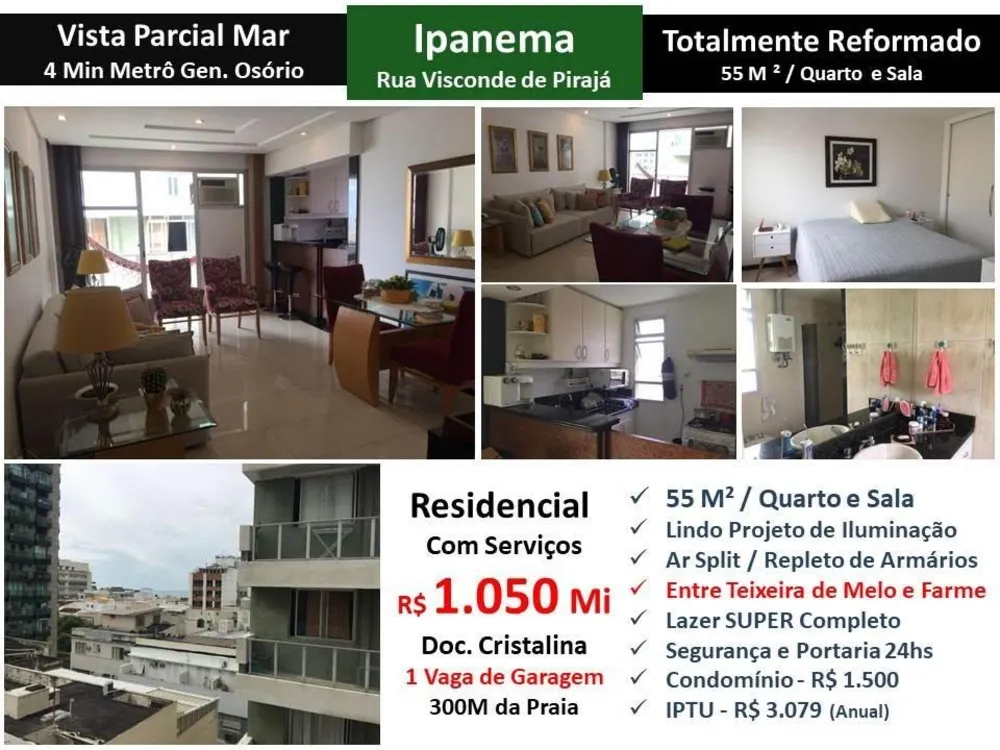 Apartamento, 1 quarto, 55 m² - Foto 1