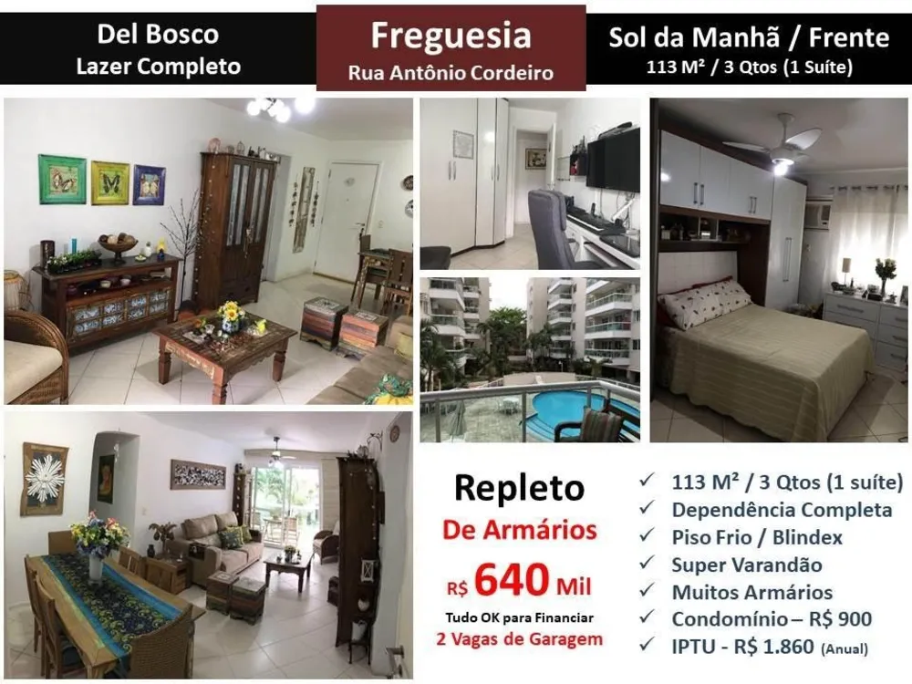 Apartamento, 3 quartos, 113 m² - Foto 1