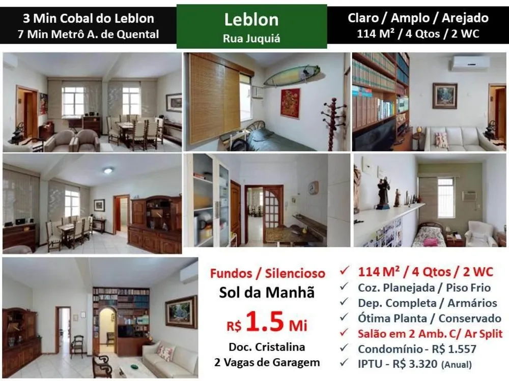 Apartamento, 4 quartos, 114 m² - Foto 1