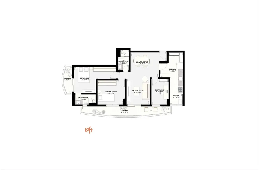 Apartamento, 3 quartos, 88 m² - Foto 25
