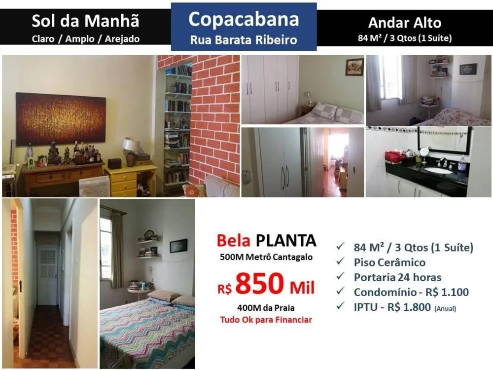 Apartamento, 3 quartos, 84 m² - Foto 1