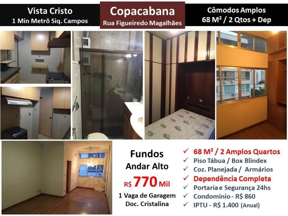 Apartamento, 2 quartos, 68 m² - Foto 1