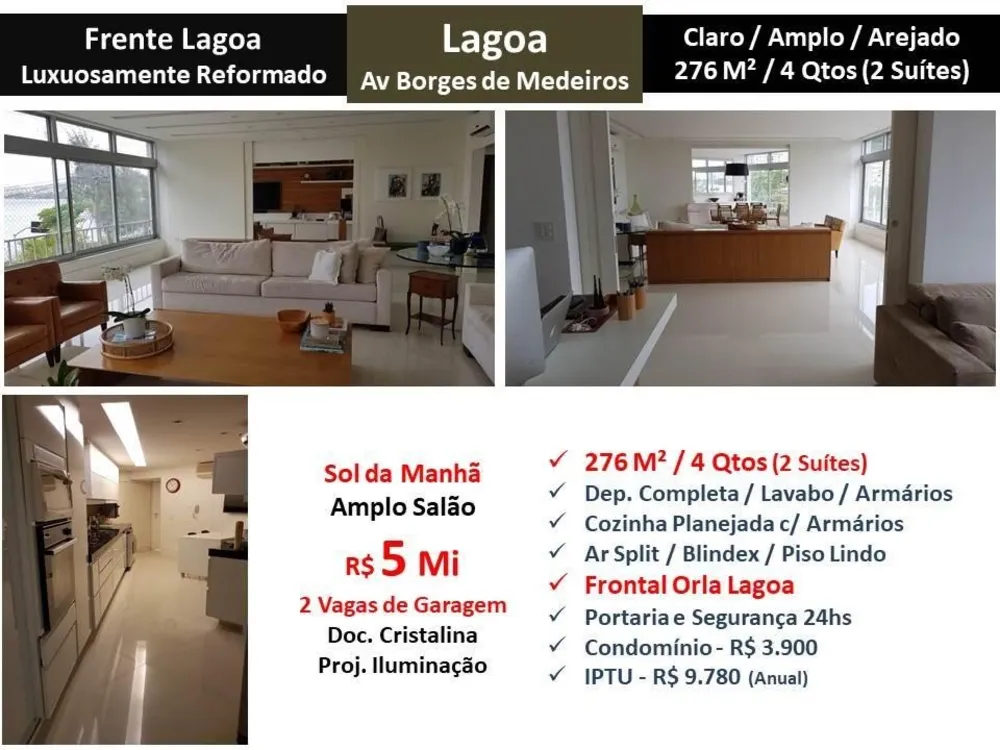 Apartamento, 4 quartos, 276 m² - Foto 1