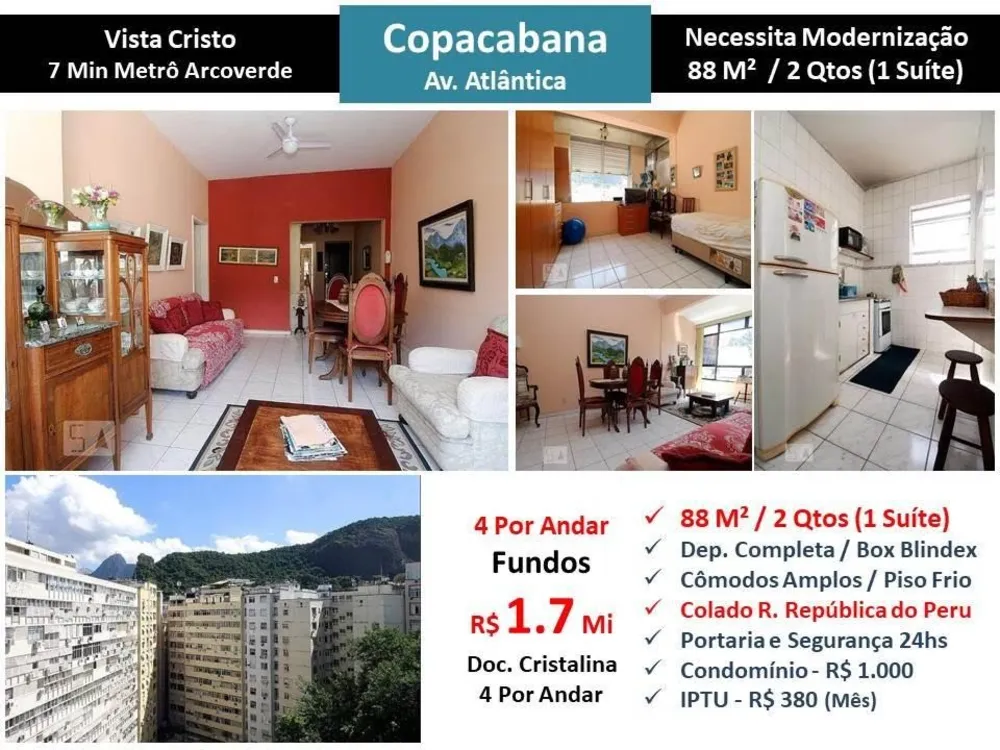 Apartamento, 2 quartos, 88 m² - Foto 1