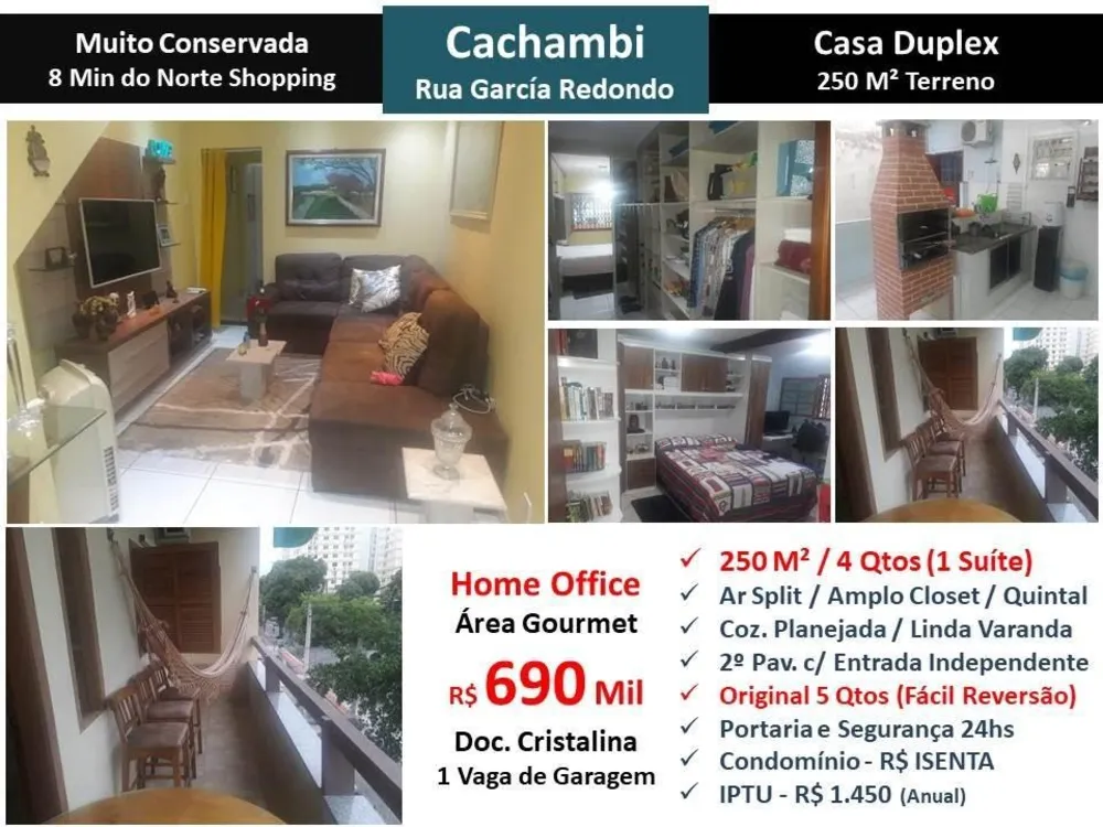Casa, 4 quartos, 250 m² - Foto 1