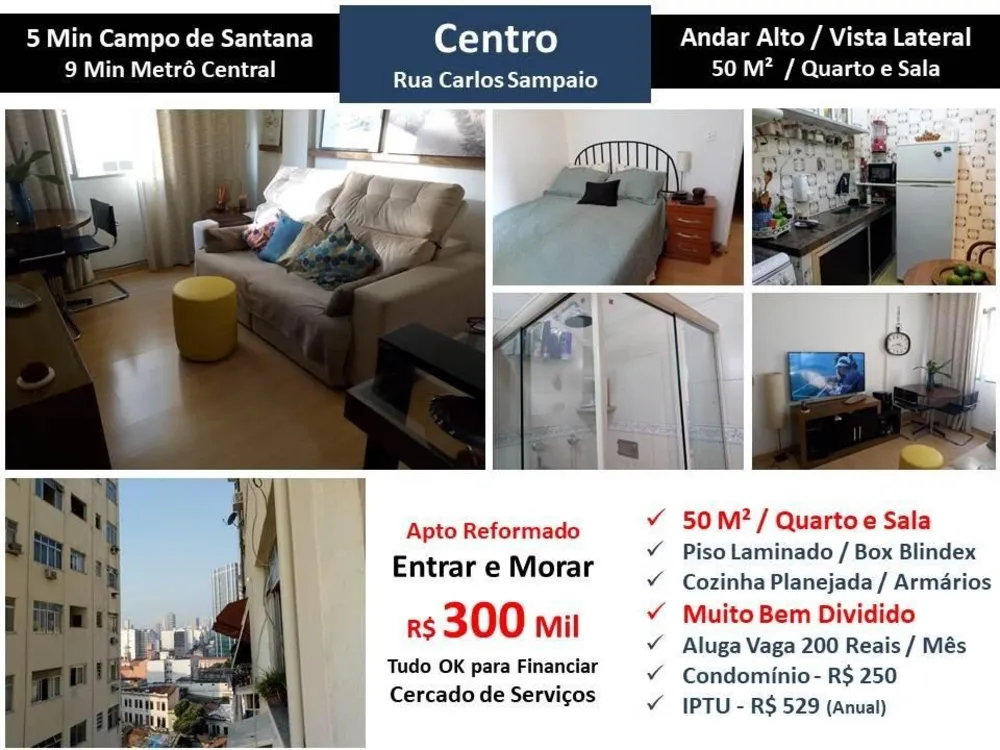 Apartamento, 1 quarto, 50 m² - Foto 1
