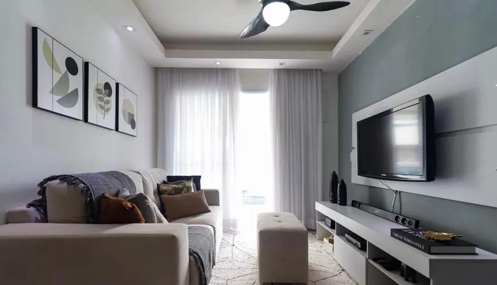 Apartamento, 3 quartos, 91 m² - Foto 1