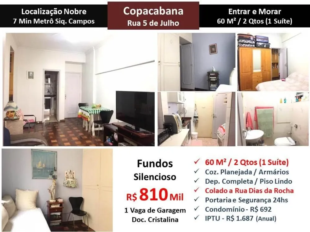Apartamento, 2 quartos, 60 m² - Foto 3