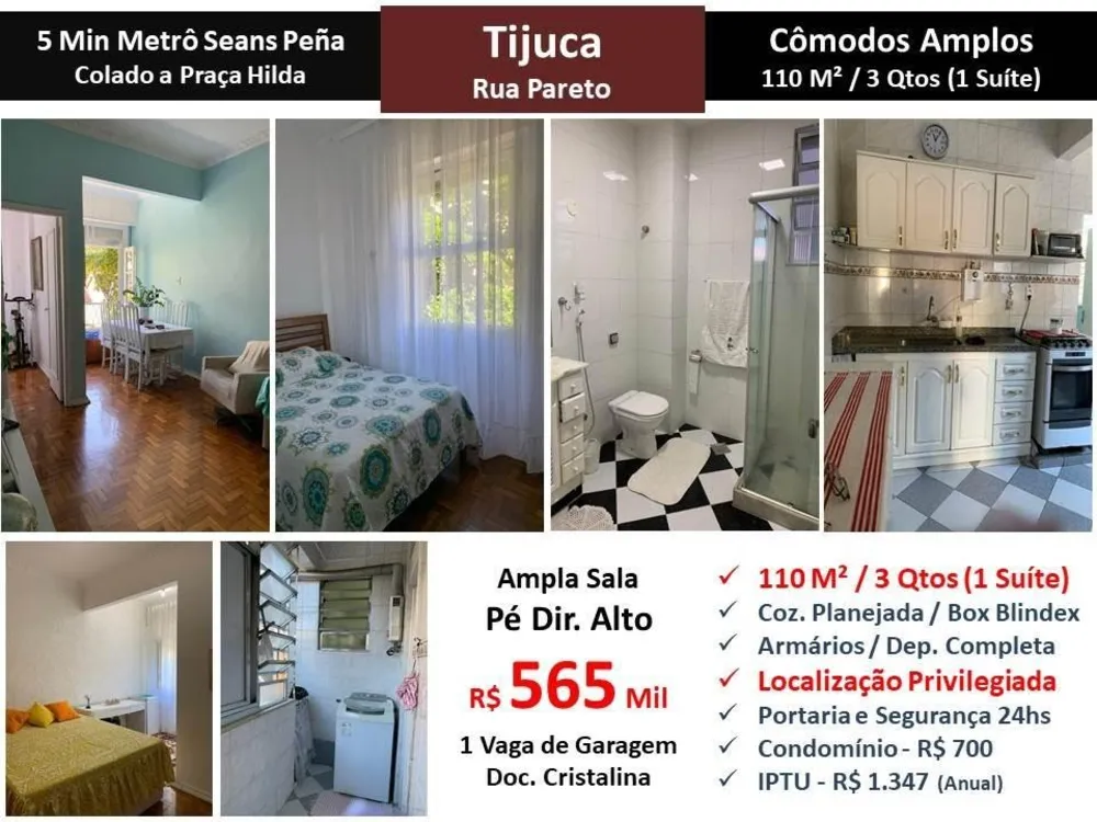 Apartamento, 3 quartos, 110 m² - Foto 1