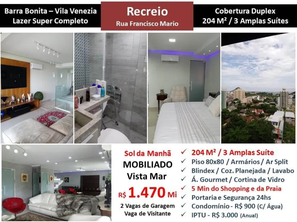 Cobertura, 3 quartos, 204 m² - Foto 21
