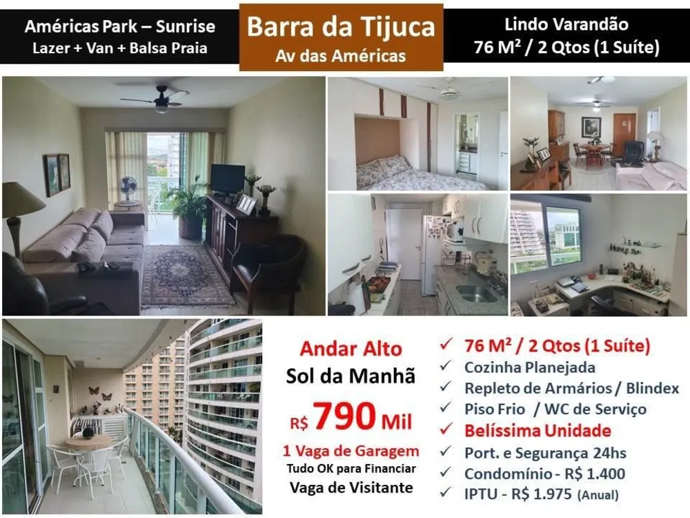 Apartamento, 2 quartos, 76 m² - Foto 1