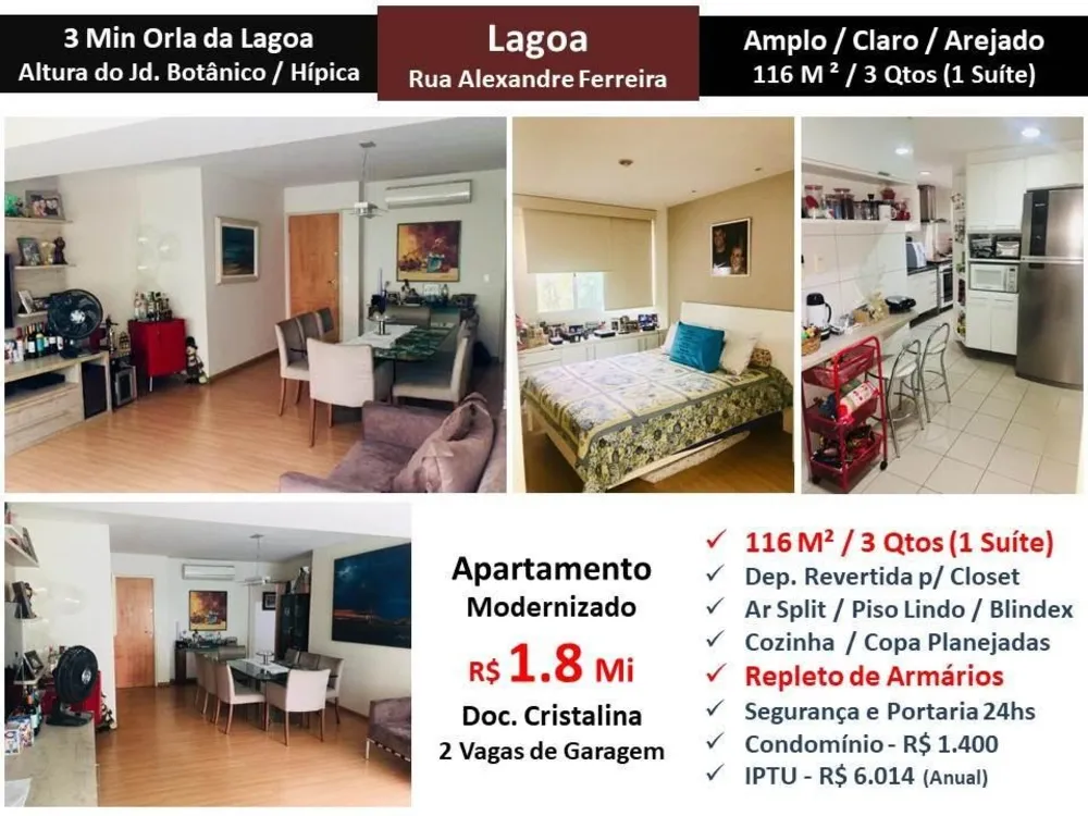 Apartamento, 3 quartos, 116 m² - Foto 1
