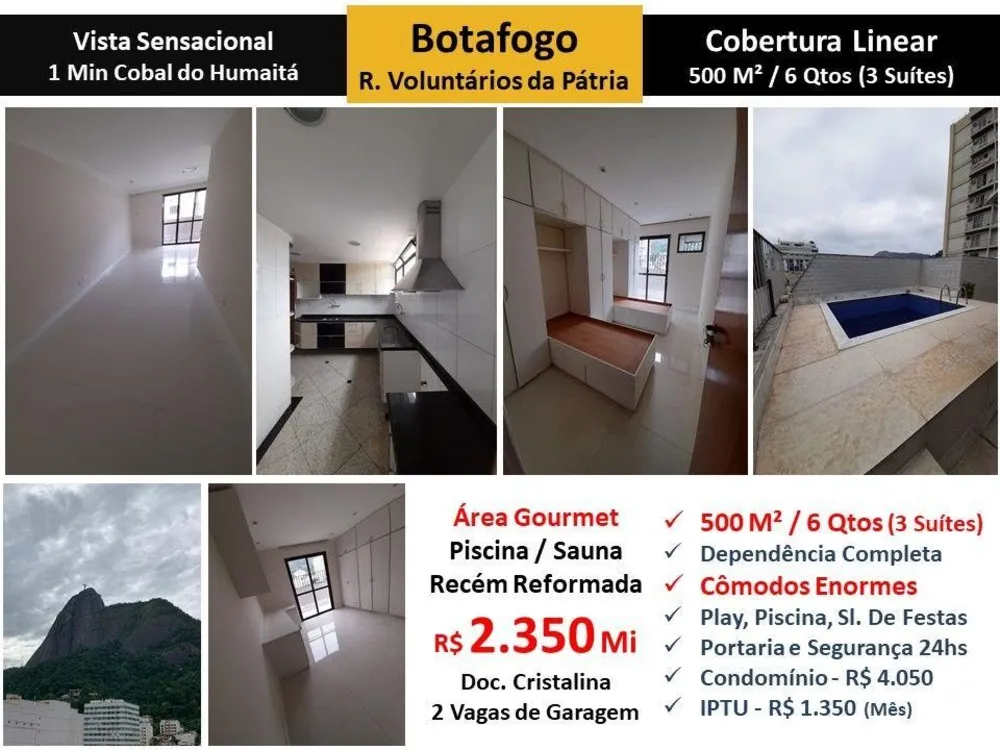 Cobertura, 6 quartos, 500 m² - Foto 1