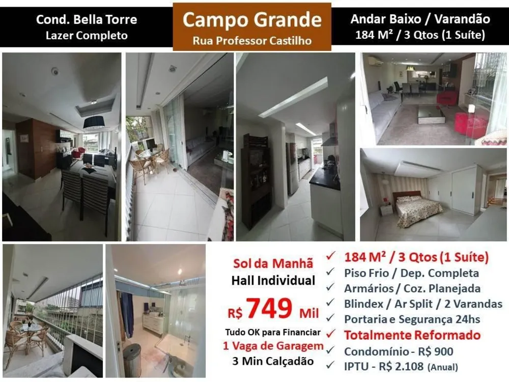 Apartamento, 3 quartos, 184 m² - Foto 1