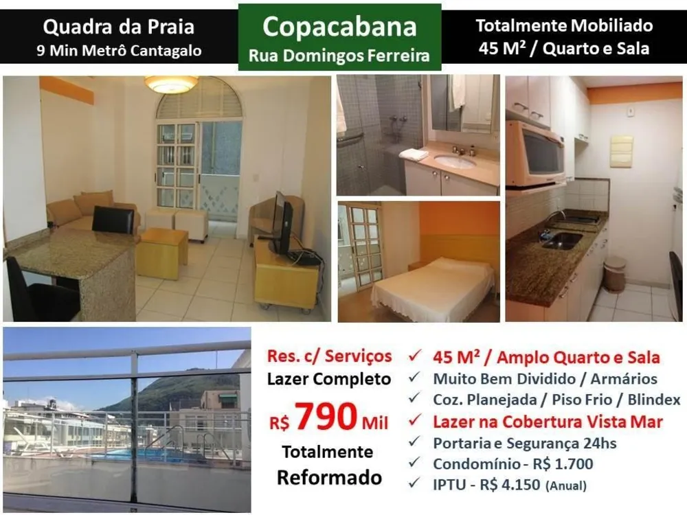 Apartamento, 1 quarto, 45 m² - Foto 1