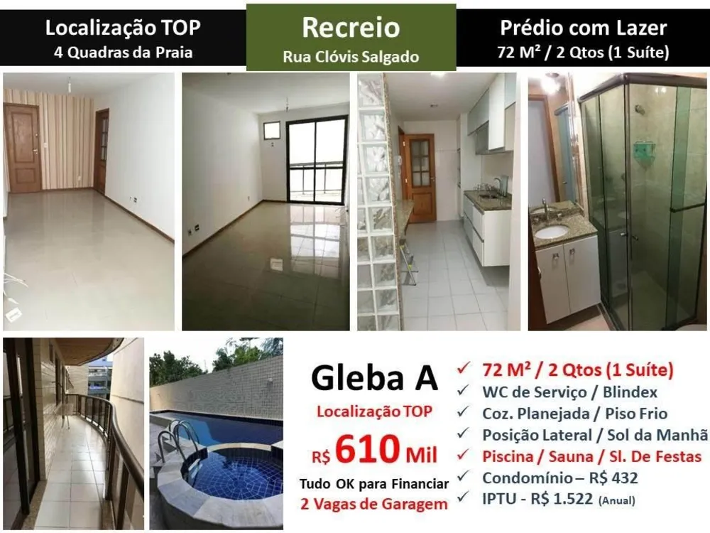Apartamento, 2 quartos, 72 m² - Foto 1