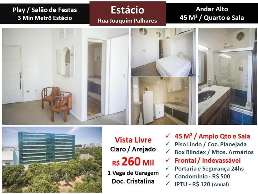 Apartamento, 1 quarto, 45 m² - Foto 1