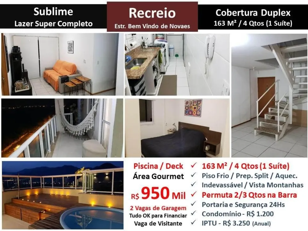 Cobertura, 4 quartos, 163 m² - Foto 1