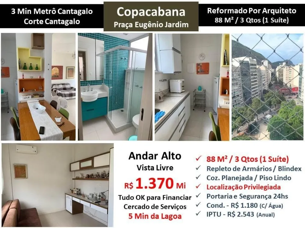 Apartamento, 3 quartos, 88 m² - Foto 1