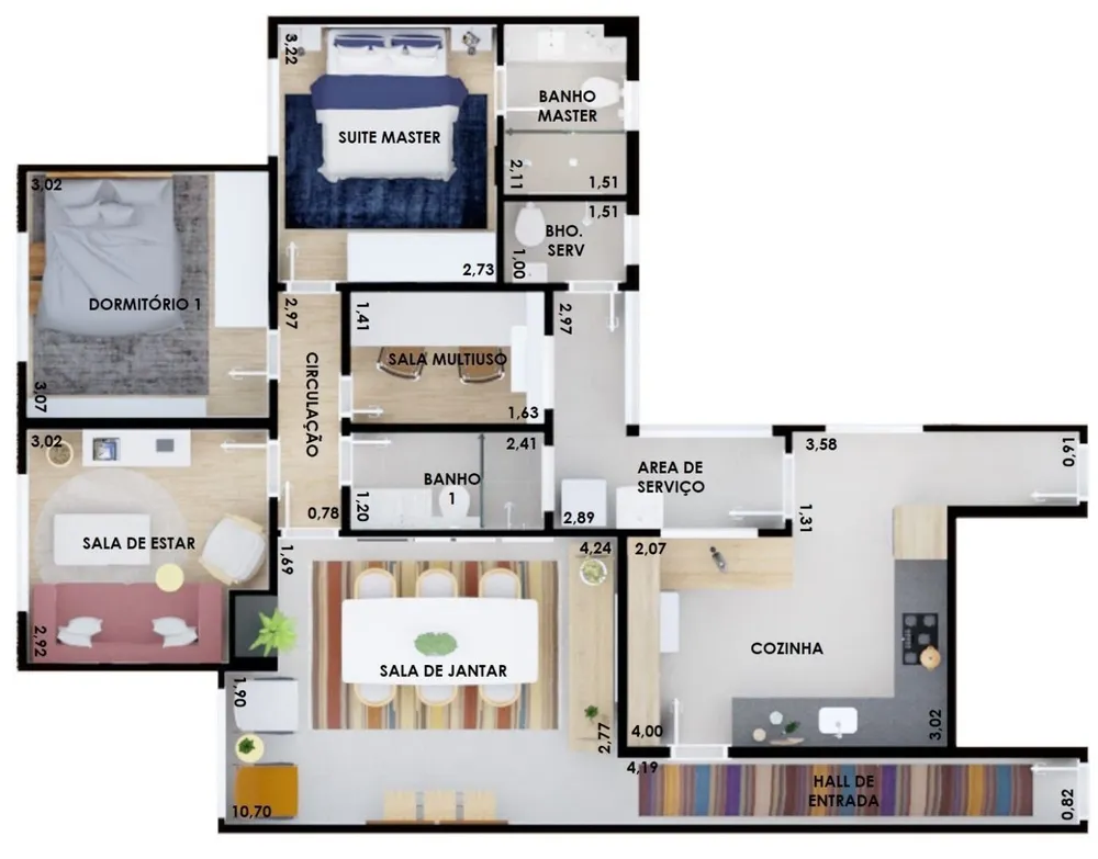 Apartamento, 3 quartos, 95 m² - Foto 16