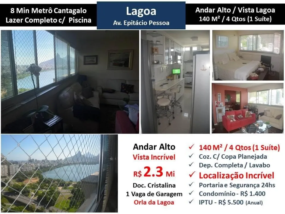 Apartamento, 4 quartos, 140 m² - Foto 1