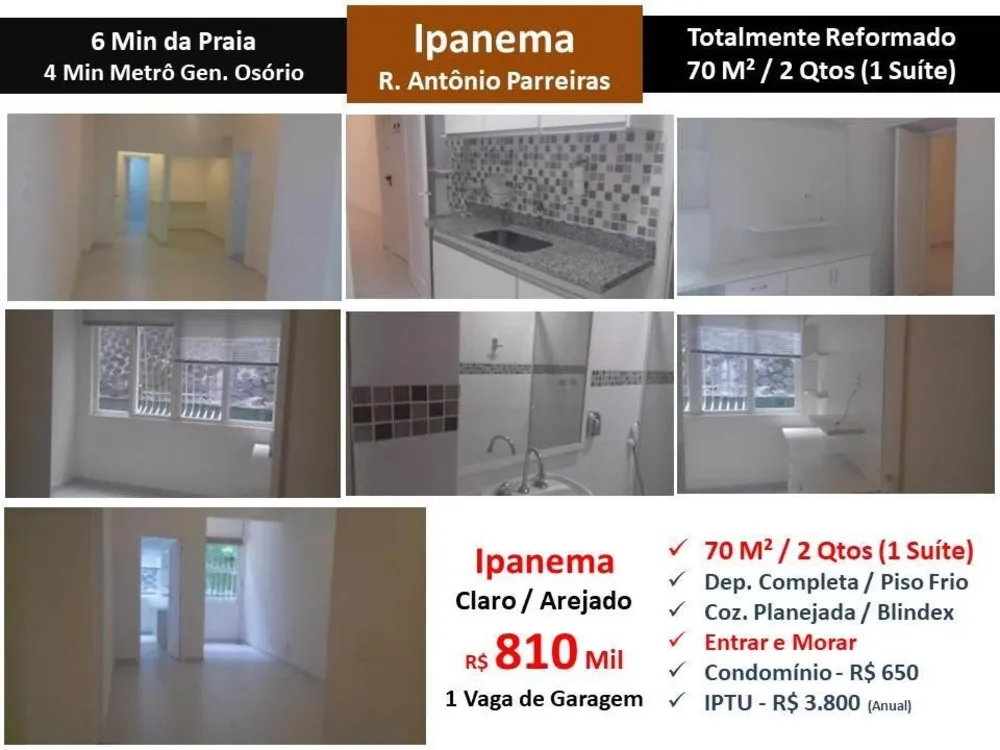 Apartamento, 2 quartos, 70 m² - Foto 1