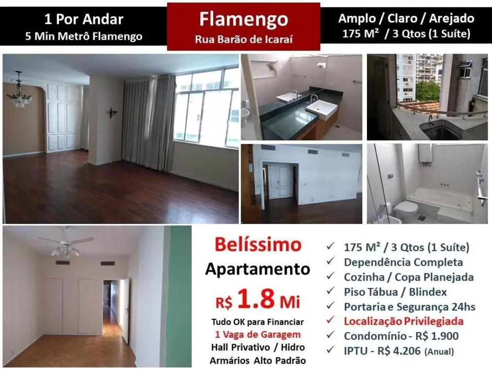 Apartamento, 3 quartos, 175 m² - Foto 1