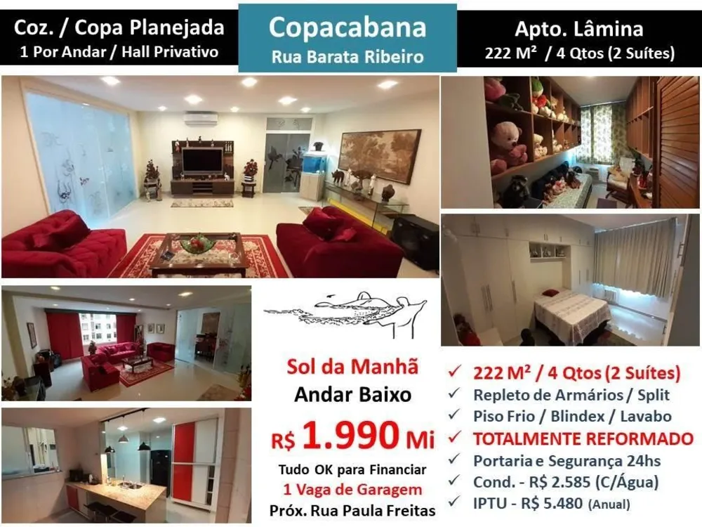Apartamento, 4 quartos, 222 m² - Foto 1