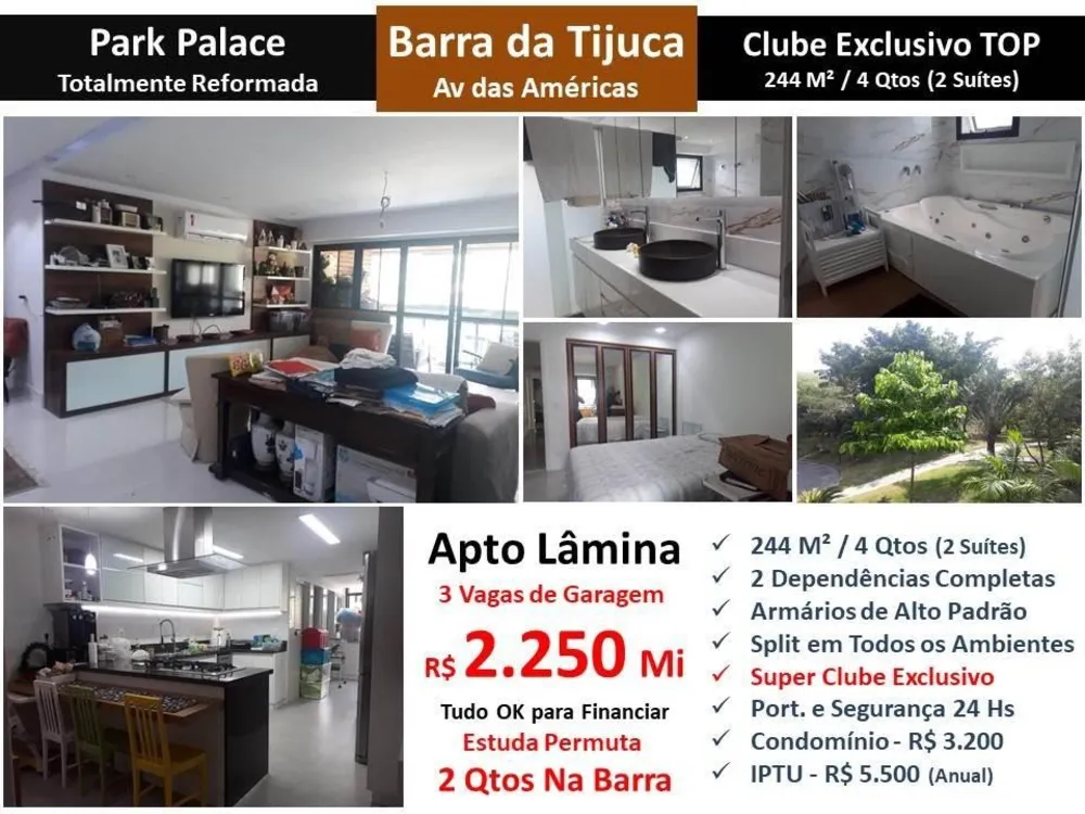 Apartamento, 4 quartos, 244 m² - Foto 1