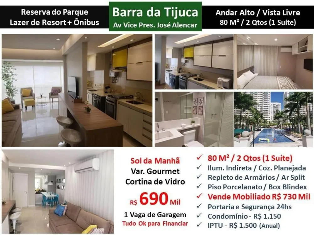 Apartamento, 2 quartos, 80 m² - Foto 1