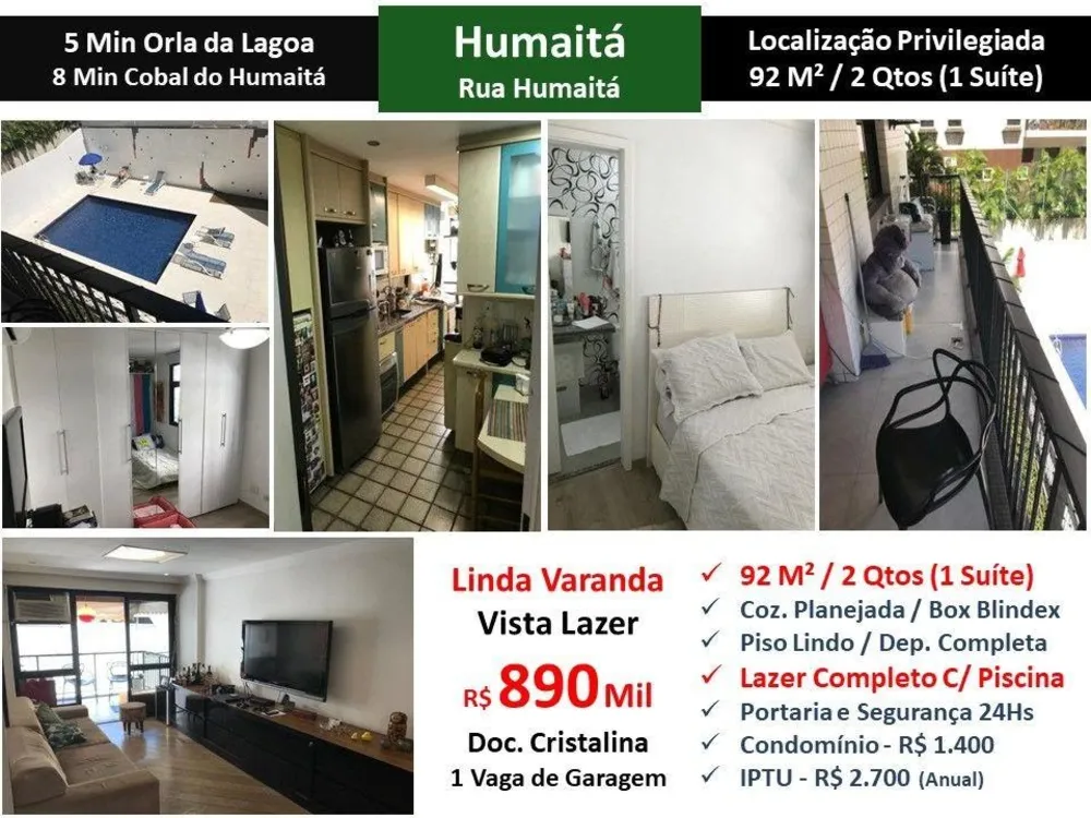 Apartamento, 2 quartos, 92 m² - Foto 1