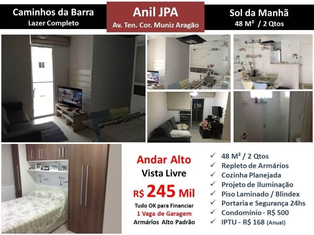 Apartamento, 2 quartos, 48 m² - Foto 1