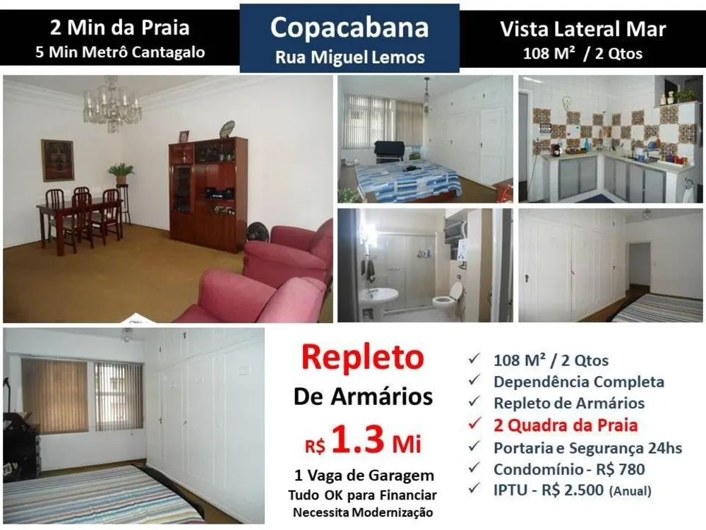 Apartamento, 2 quartos, 108 m² - Foto 1
