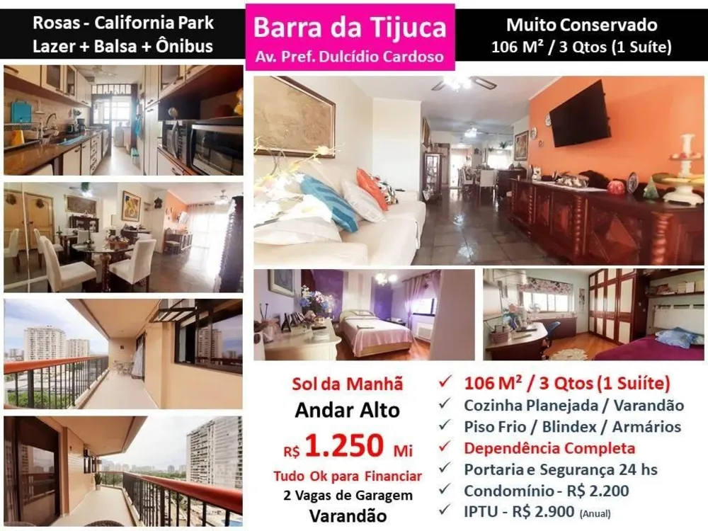 Apartamento, 3 quartos, 106 m² - Foto 1