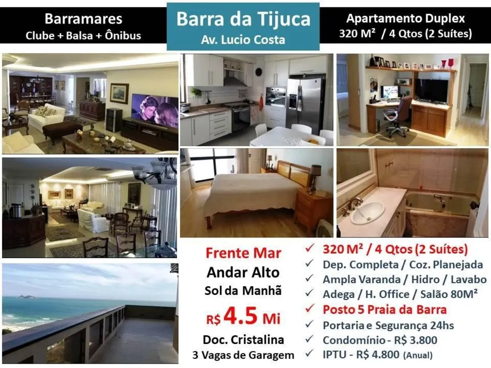 Apartamento, 4 quartos, 320 m² - Foto 1