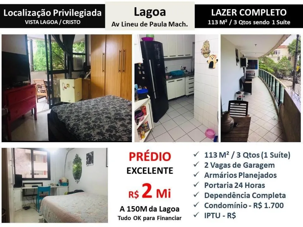 Apartamento, 3 quartos, 113 m² - Foto 1