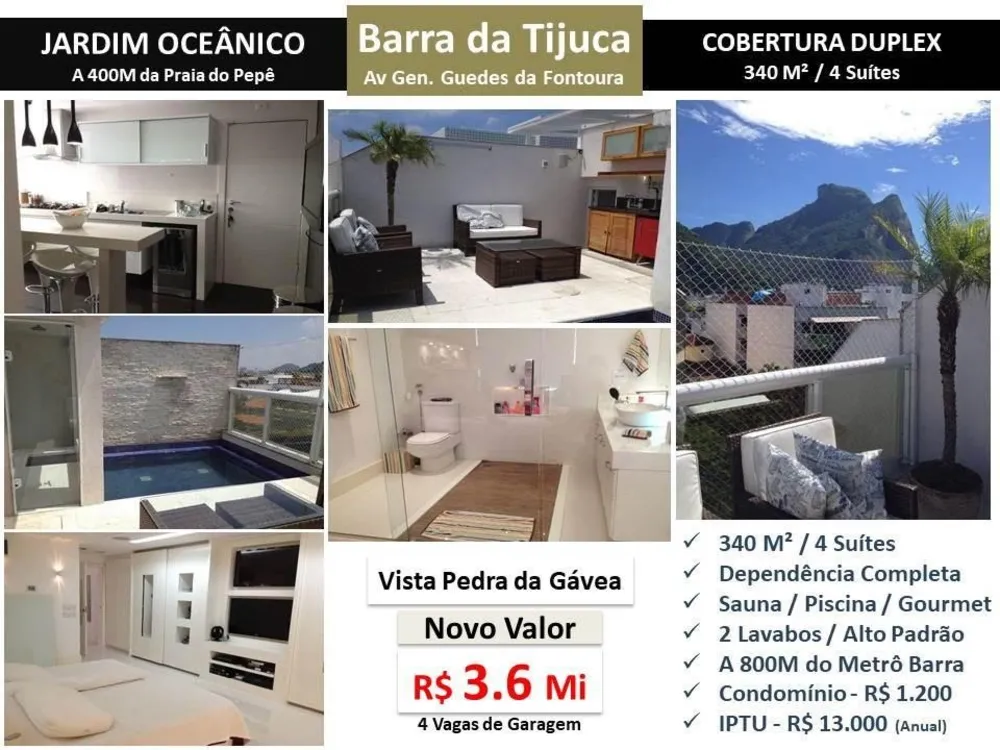 Cobertura, 4 quartos, 340 m² - Foto 1