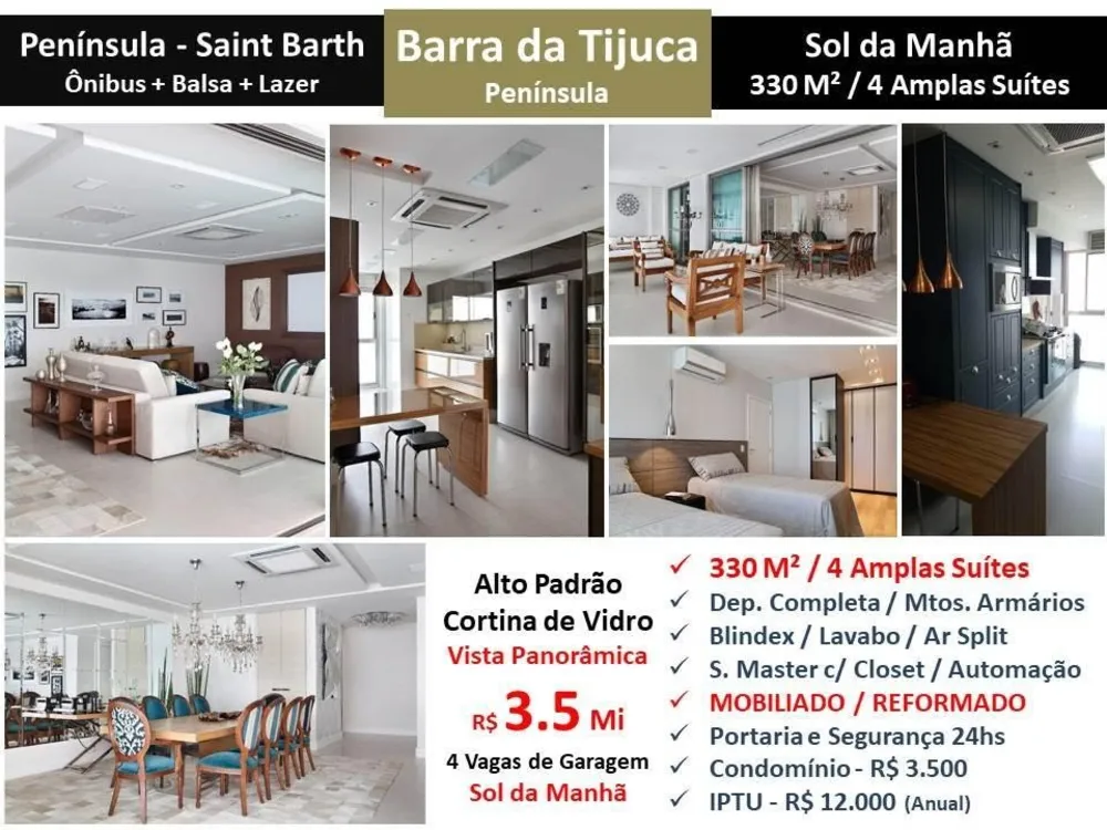 Apartamento, 4 quartos, 330 m² - Foto 1