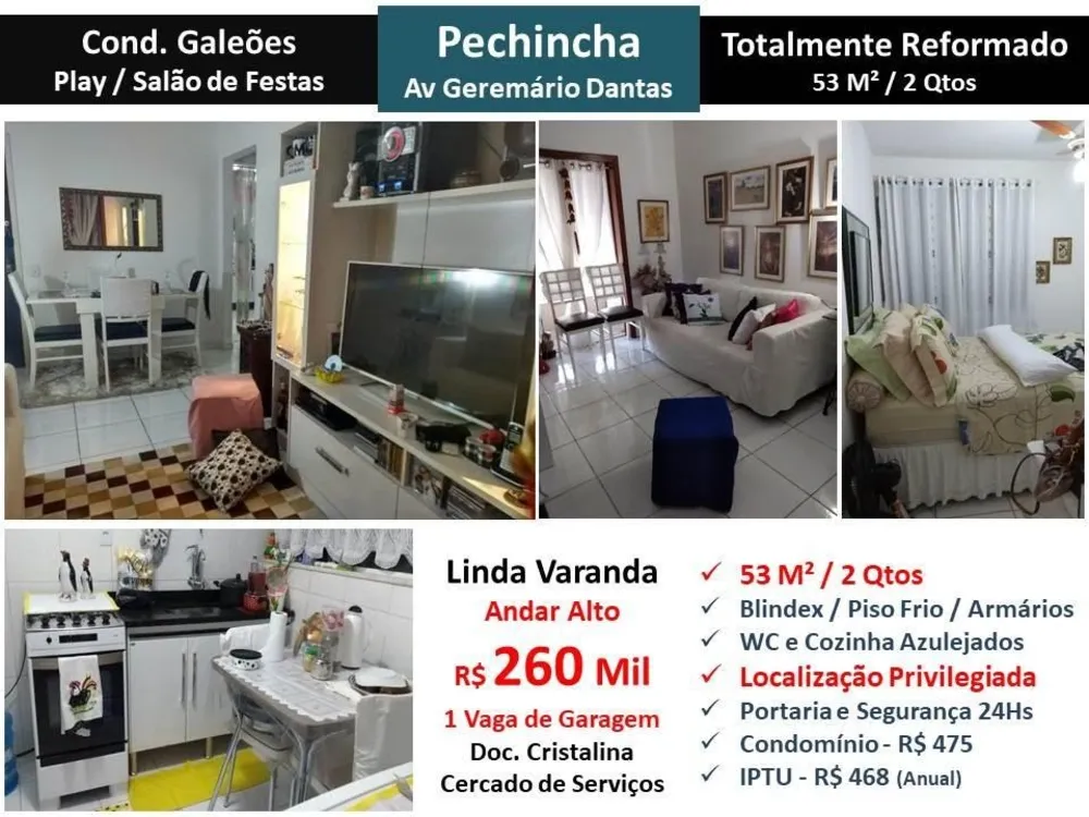 Apartamento, 2 quartos, 53 m² - Foto 1