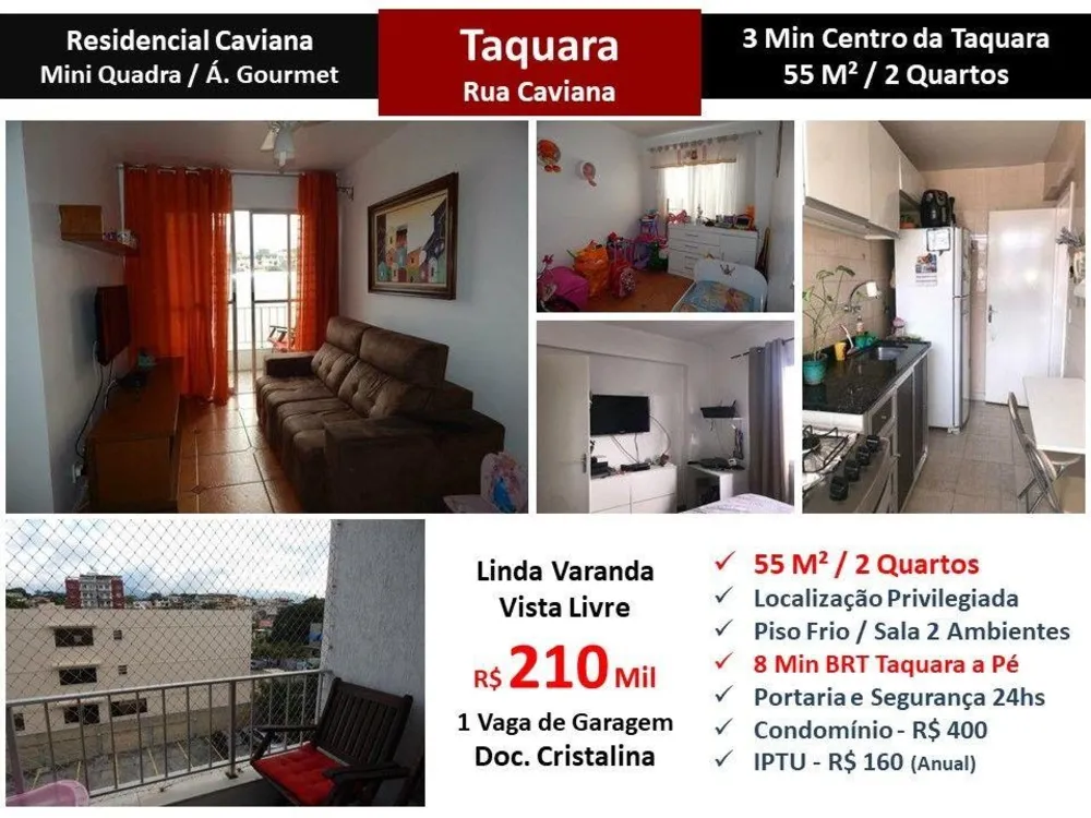 Apartamento, 2 quartos, 55 m² - Foto 1