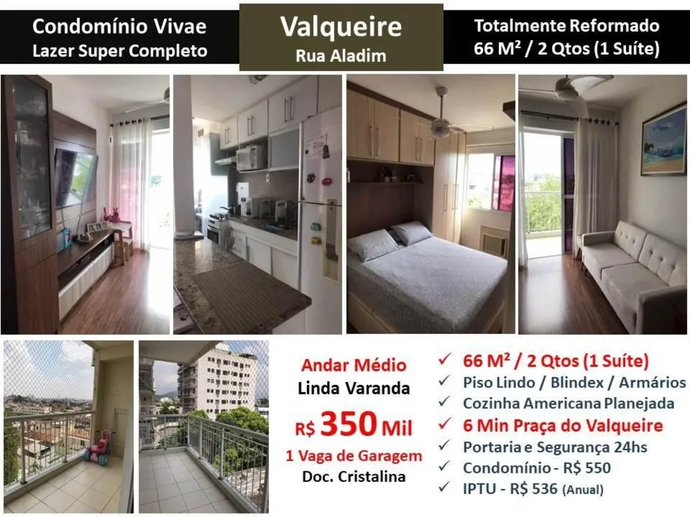 Apartamento, 2 quartos, 66 m² - Foto 1