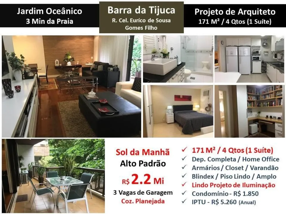 Apartamento, 4 quartos, 171 m² - Foto 1