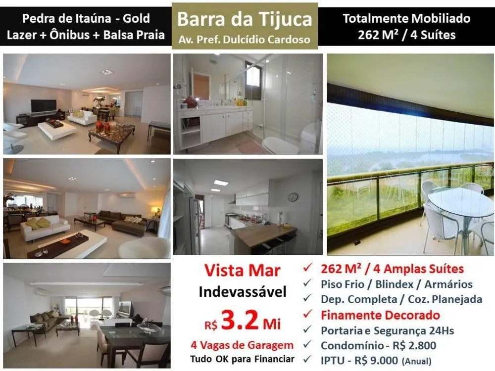 Apartamento, 4 quartos, 262 m² - Foto 1