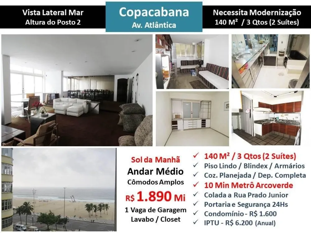 Apartamento, 3 quartos, 140 m² - Foto 5