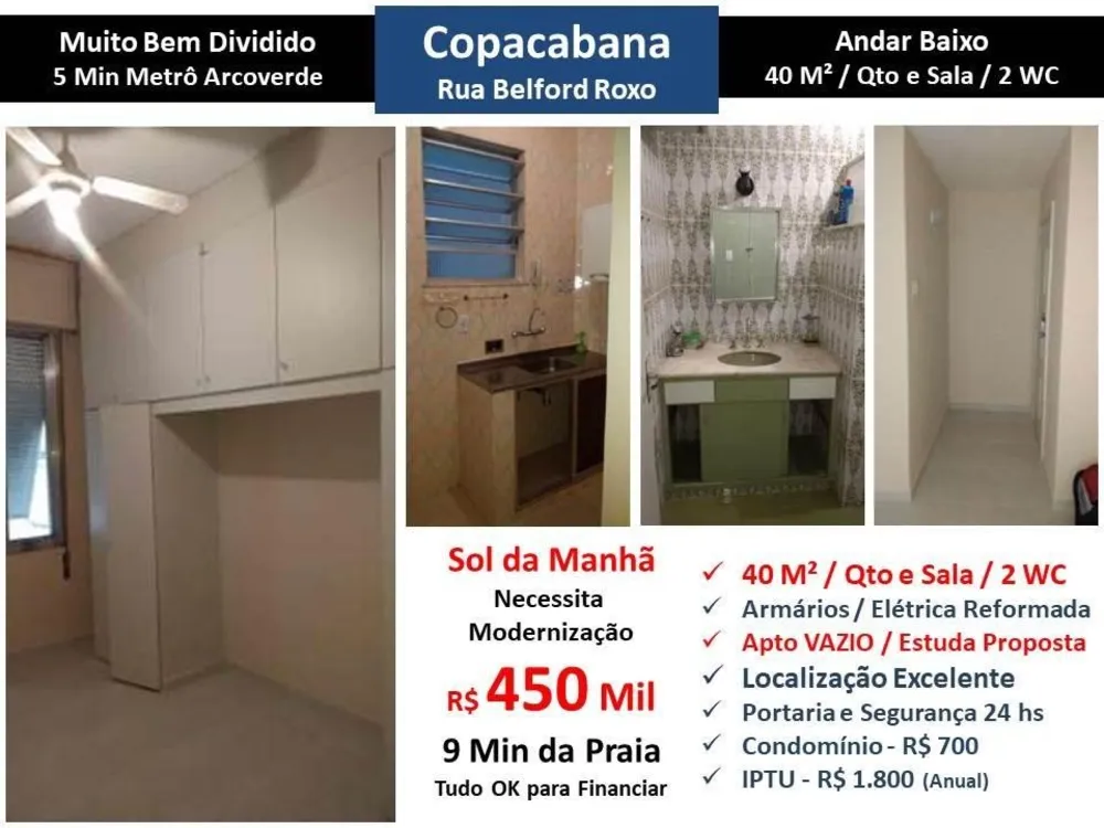 Apartamento, 1 quarto, 40 m² - Foto 1