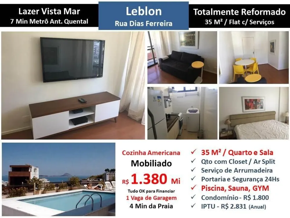 Apartamento, 1 quarto, 35 m² - Foto 1