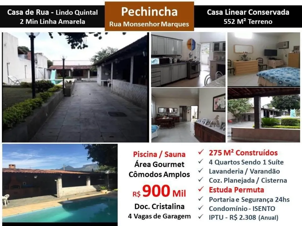 Casa, 4 quartos, 552 m² - Foto 1